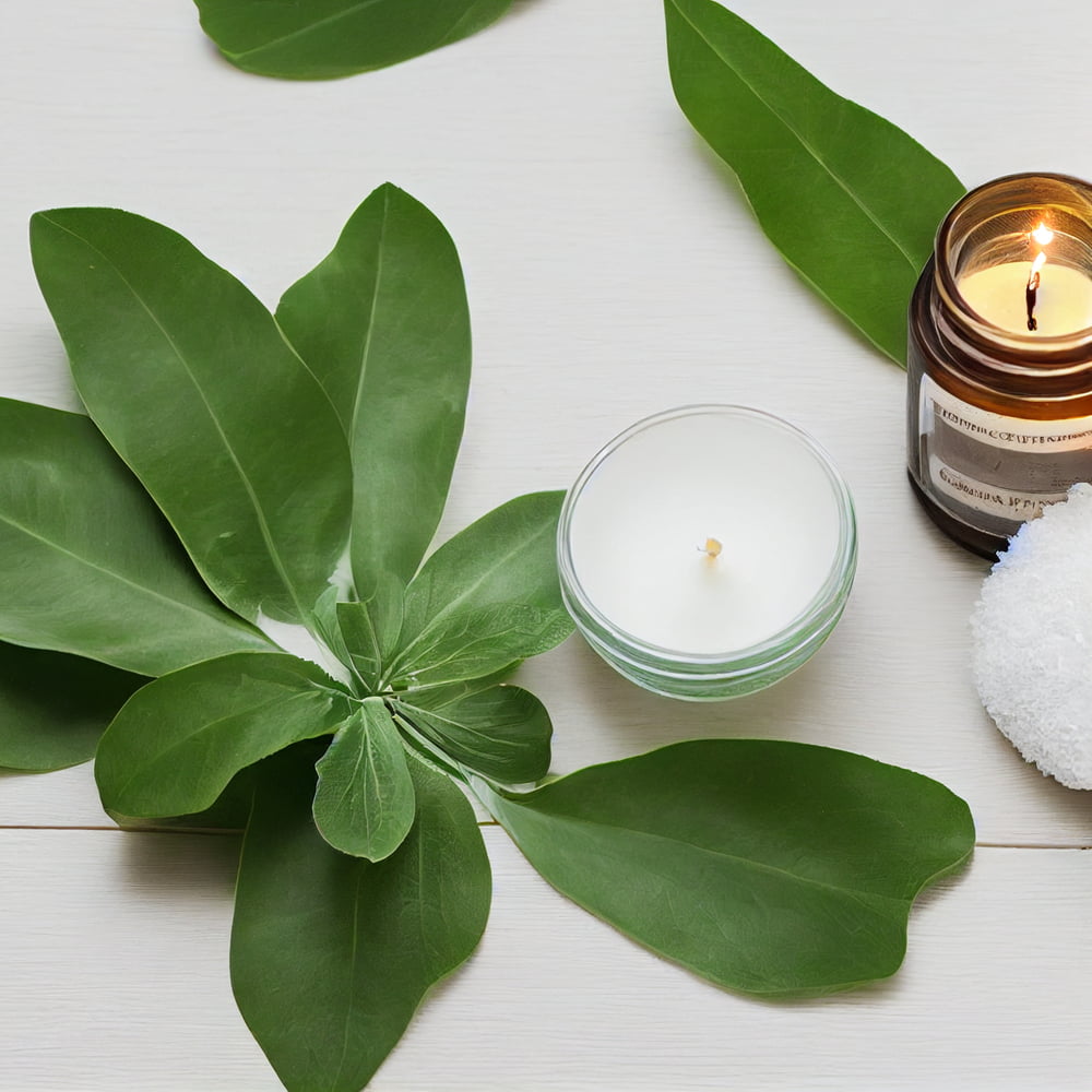spa treatment items - hot massage stones with salt and oils on marble table.hot stone massage - spa beauty treatment items on white wooden table 04